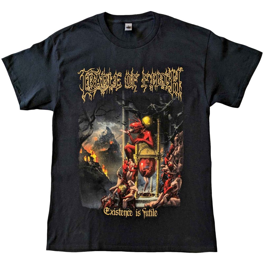 Cradle Of Filth - Existence Is Futile Tshirt Homme - Noir